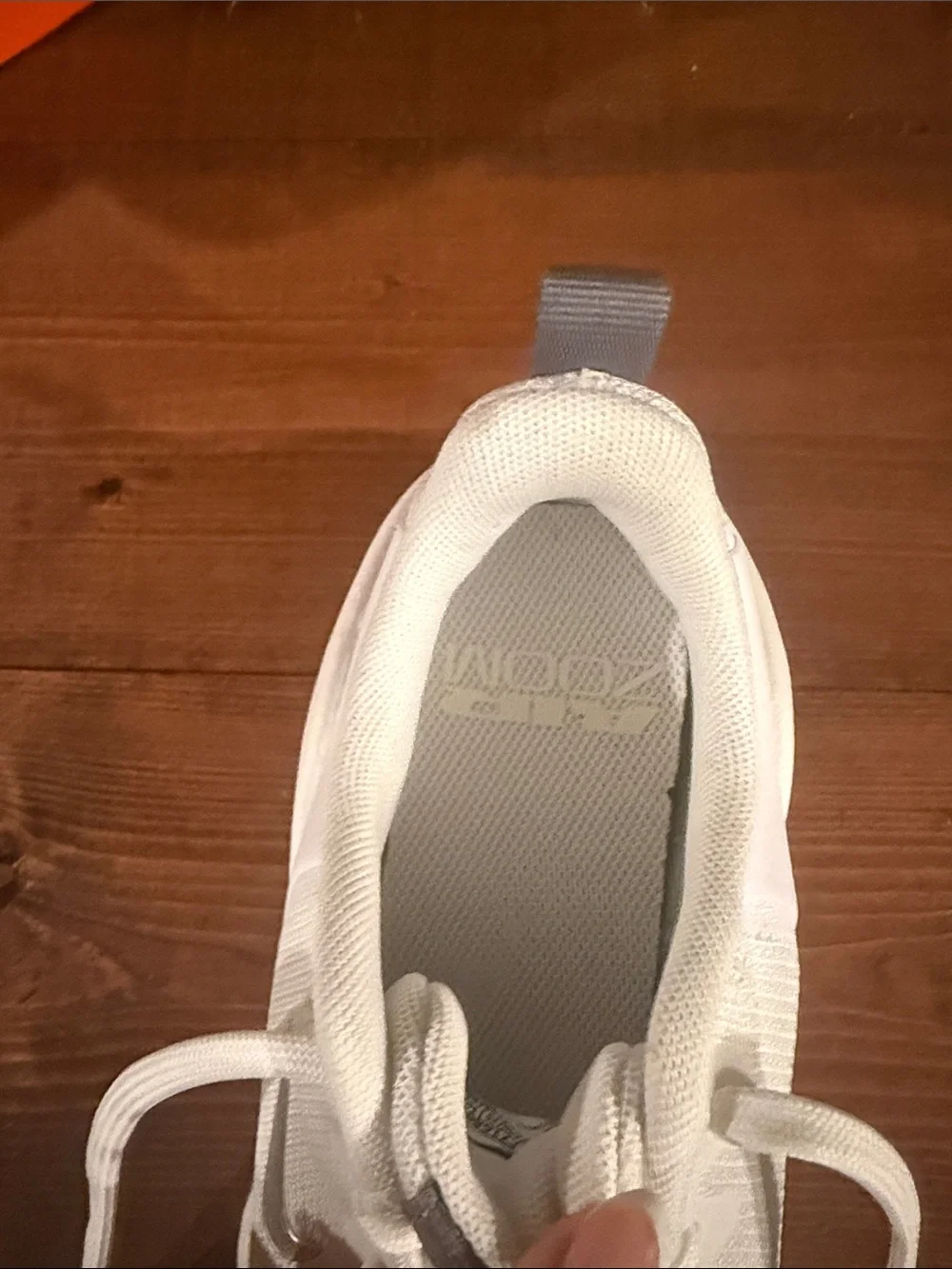 Nike Women's White and Gray Training Sneakers